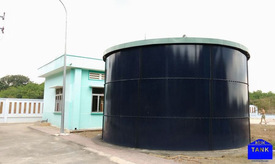 Bồn bể chứa nước Aquatank trong Hệ thống cấp nước Khu dân cư cầu Sài Gòn 2