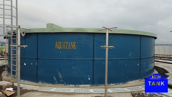 Công trình: Xây dựng bồn bể chứa nước công nghiệp AQUATANK 280m3 Hạ Long 2